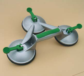 Glass Suction Cup with Three Plates