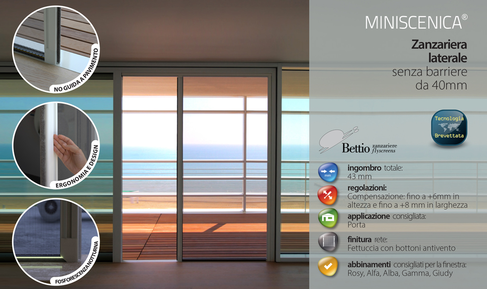 miniscenica evo bettio mosquito net balconies without barriers