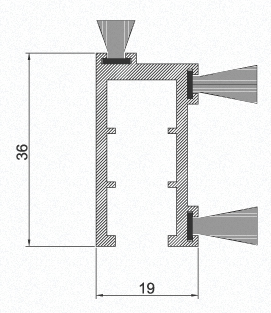 comaglio 1151 draft excluder for rolling shutters