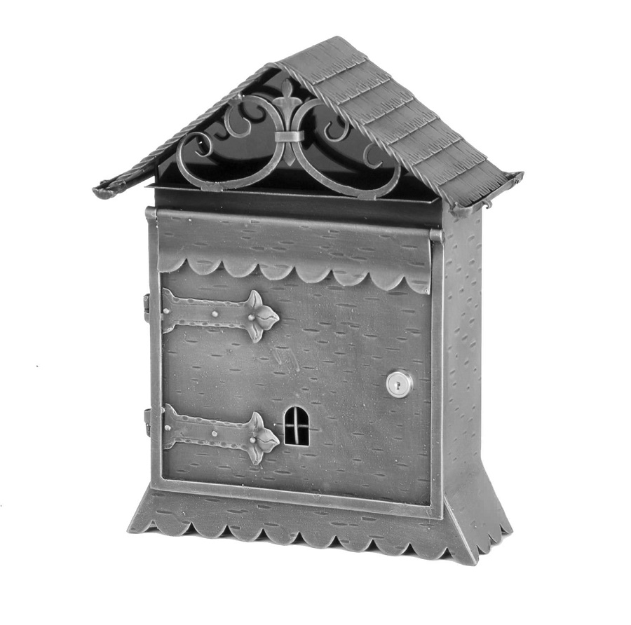 Galbusera Wall Mail Box Artistic Wrought Iron Windowo