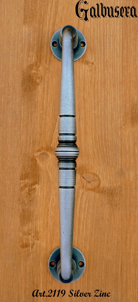 2119 silver zink galbusera pull handle