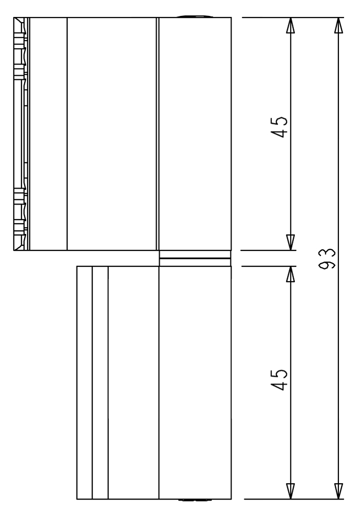 Hinge for Aluminum Windows R50 Cold Giesse Flash