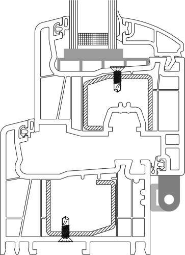 Metric screw HEICKO