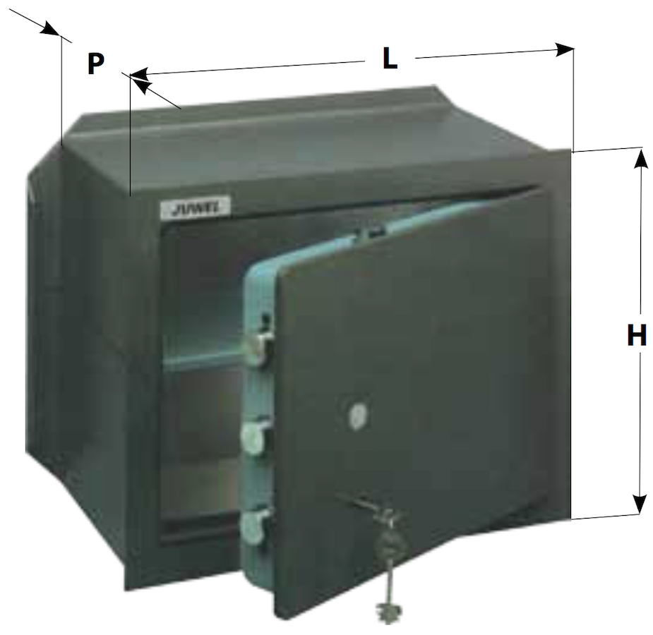 juwel safe series 46 keystar measures