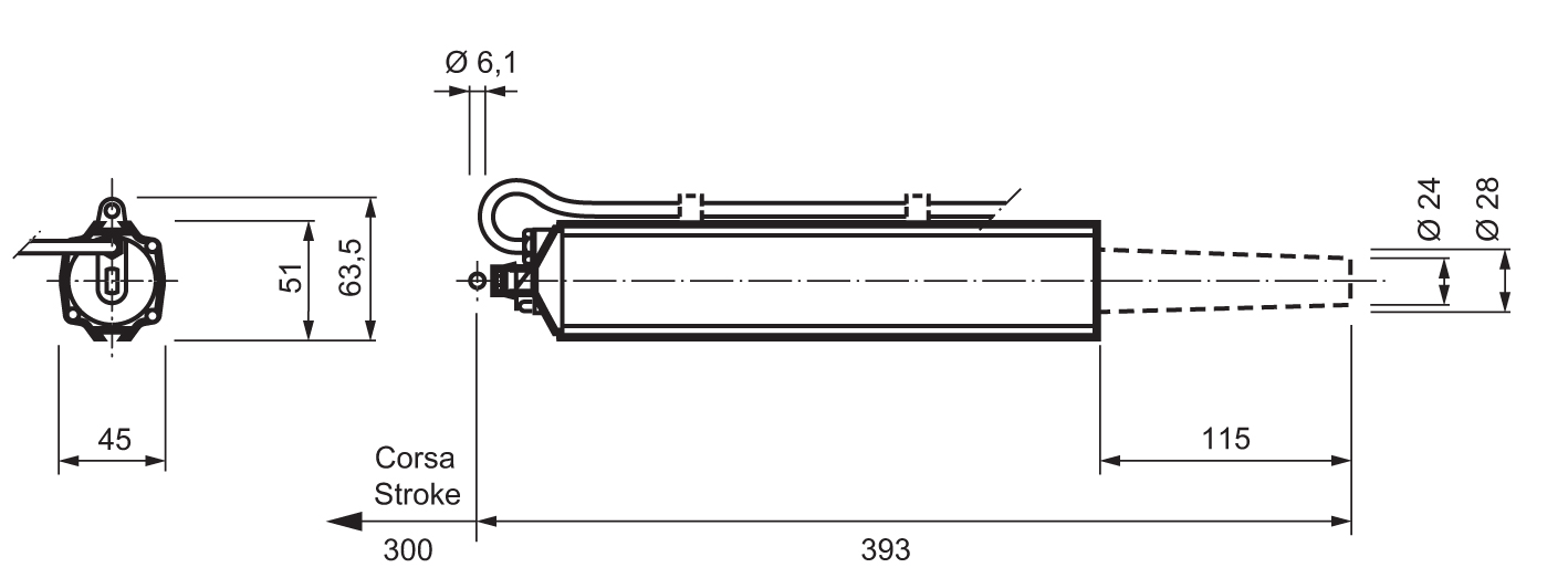 rod actuatro 300