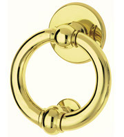 Luna Brass Knocker for Door PFS Pasini