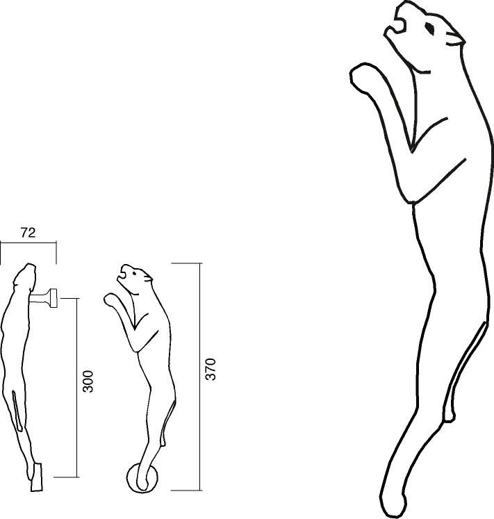 Technical drawing Panther Pasini