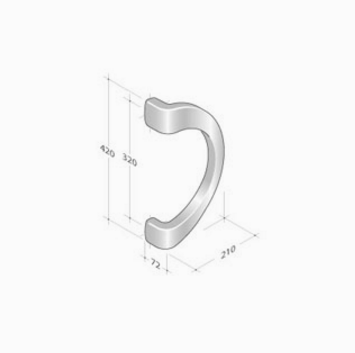 Handle Nylon colored granules