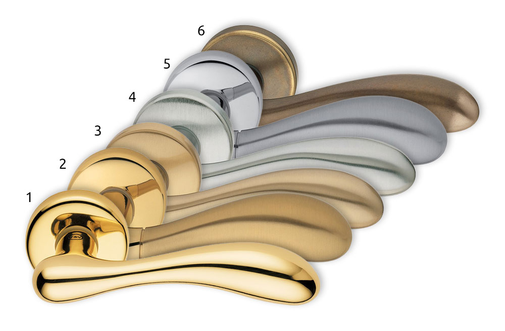 H1003 Croco Valli&Valli Italian Door Handle