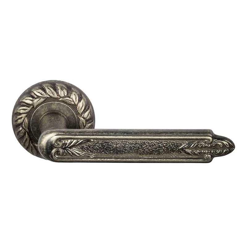 1015-7 Amethyst Class Door Handle on Rose Frosio Bortolo of Lord Of The Rings Style