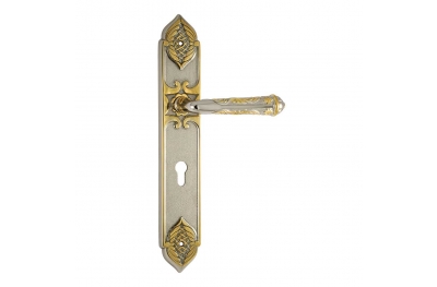 1030/1010 Rubin Class Door Handle on Plate Frosio Bortolo Crafts Russian Architecture