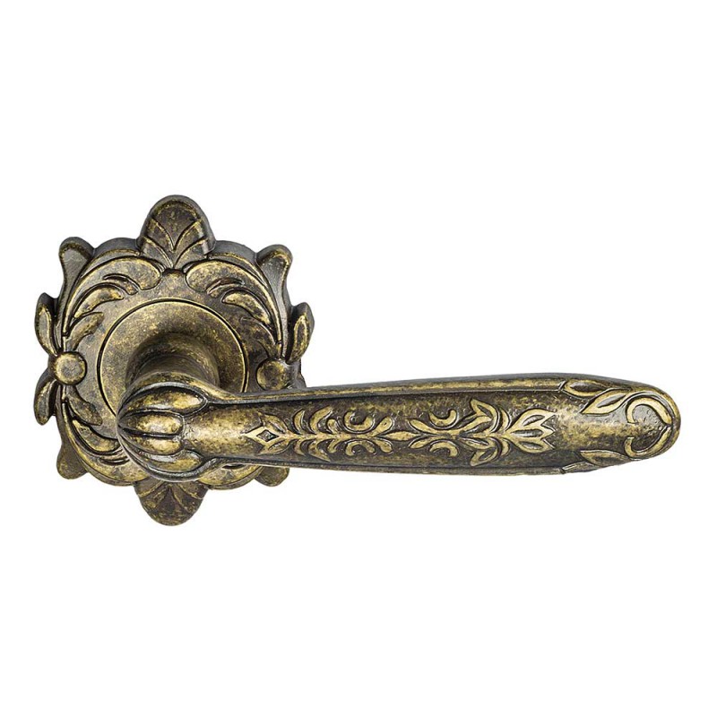 1045-1 Sapphire Class Door Handle on Rose Frosio Bortolo High Quality Made in Italy