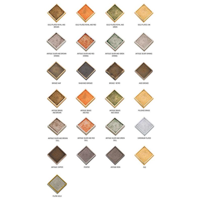 1065-7 Shamira class Door Handle on Rose Frosio Bortolo Oriental Style