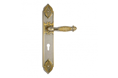 1070/1010 Emerald Class Door Handle on Plate Frosio Bortolo Ideal for Fantastic Magician Castle