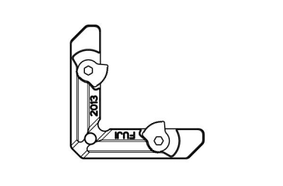 Bracket Aluminium LM Monticelli 2013 Fuji