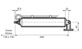 Rod Actuator WAY Mingardi D4 Fce T Attachment Stroke 105mm 230V