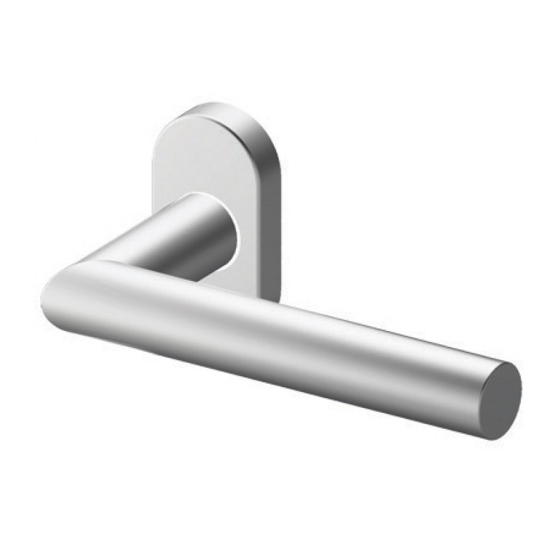 Handle Tropex Toledo in Satin Stainless Steel Rosette Round or Oval