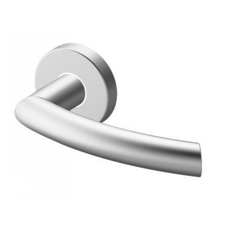 Handle Tropex Helsinki in Satin Stainless Steel Rosette Round or Oval