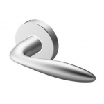 Handle Tropex Instanbul in Satin Stainless Steel Rosette Round or Oval