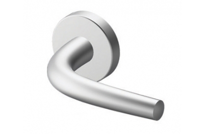 Handle Tropex Meran in Satin Stainless Steel Rosette Round or Oval