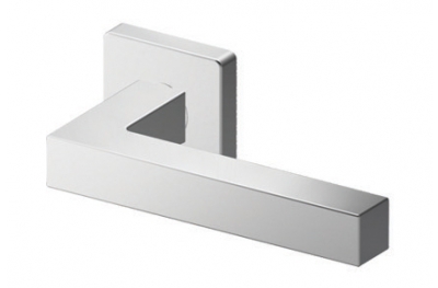 Handle Tropex Geneve in Satin Stainless Steel Rosetta Square or Rectangular