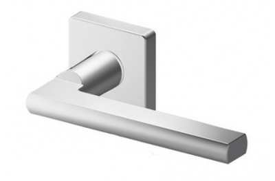 Handle Tropex Athens in Satin Stainless Steel Rosetta Square or Rectangular