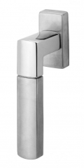 Tilt and Turn Window Handle Tropex Rhodos in Satin Stainless Steel