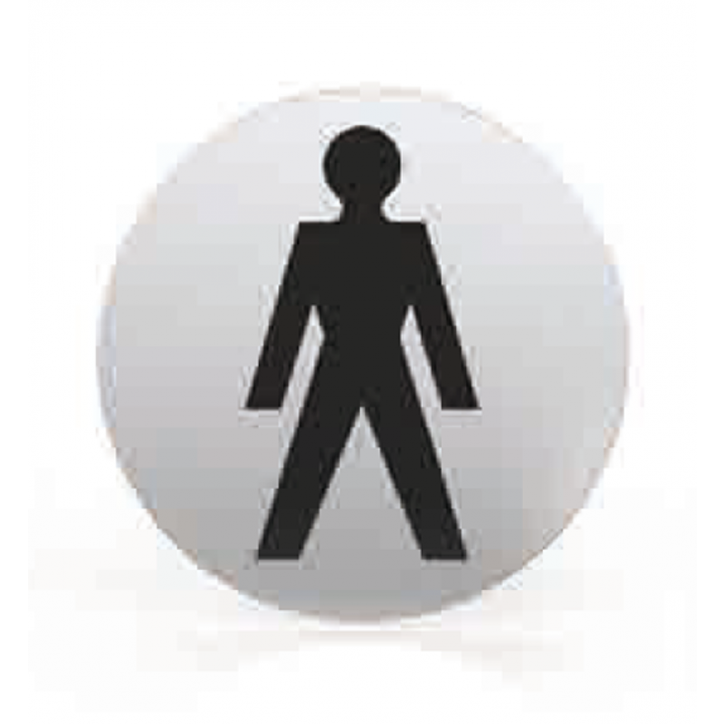 Pictogram for nozzle Round Bathroom Toilet Men Tropex