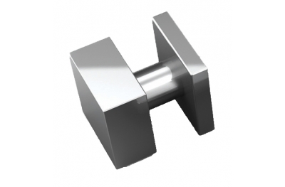 Panel knob stainless steel Tropex