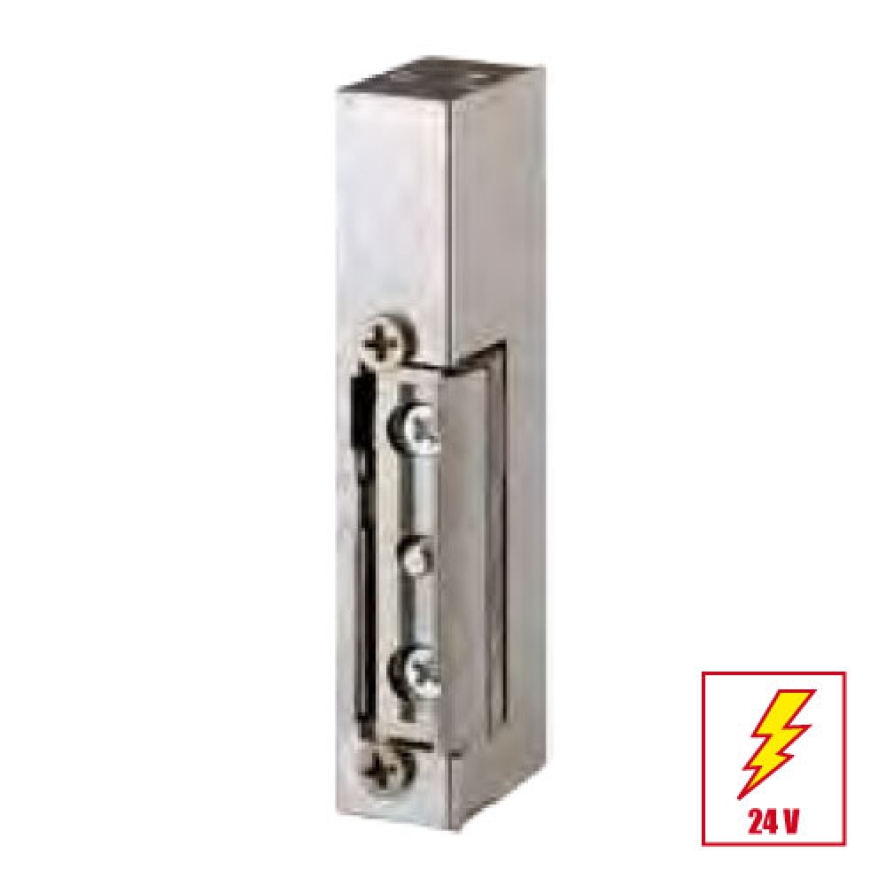 129 KL Electric Strike Door with Adjustable Latch with Plate Short Flat effeff