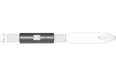 Extension Inserts screwdrivers 12mm thread connection M5 / M5 HEICKO Segatori
