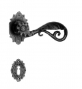 Rustic Wrought Iron Door Handle Galbusera 15