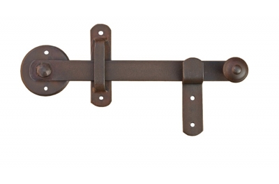 1720 Latch with Spindle 8mm Galbusera Wrought Iron