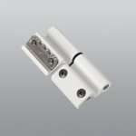 Art.1123 Savio; Hinge clamp + European Chamber Series for Third Door