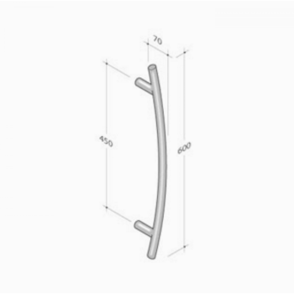 Shop Pull Handle pba 200.152 in Stainless Steel Windowo
