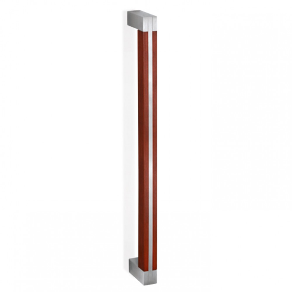200.YOD.201 pba Pull Handle Wood and Stainless Steel AISI 316L