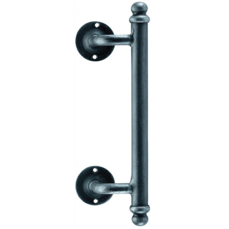 2114 Curved Galbusera Pull Handles Wrought Iron