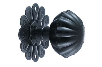 2116 Ø65 Door Knob Wrought Iron