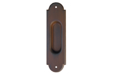 2128 Galbusera Sliding Door Pull Wrought Iron