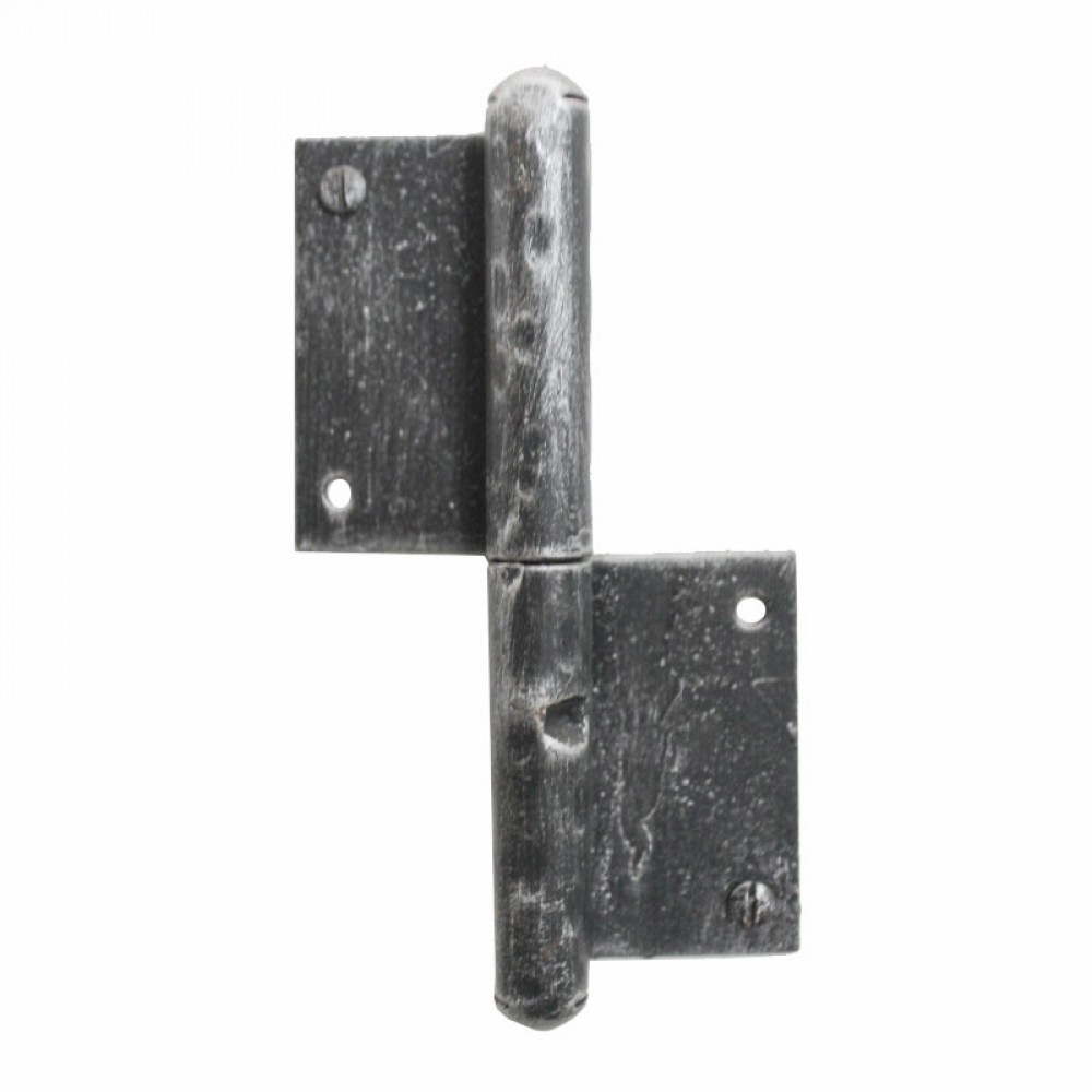 2170 Screw Hinge Handmade in Wrought Iron for Doors and Windows Lorenz Ferart