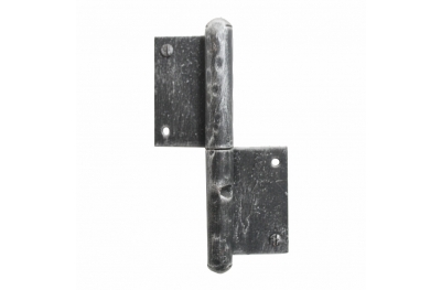 2170 Screw Hinge Handmade in Wrought Iron for Doors and Windows Lorenz Ferart