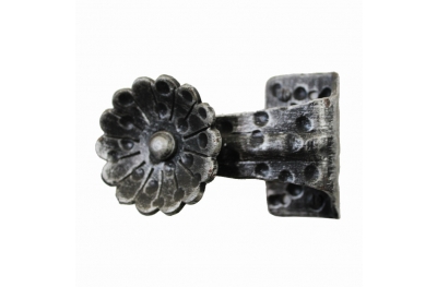 2262 Flower Wrought Iron Knob for Doors Lorenz Ferart
