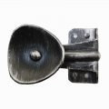 2264 Strange Wrought Iron Knob for Doors Lorenz Ferart