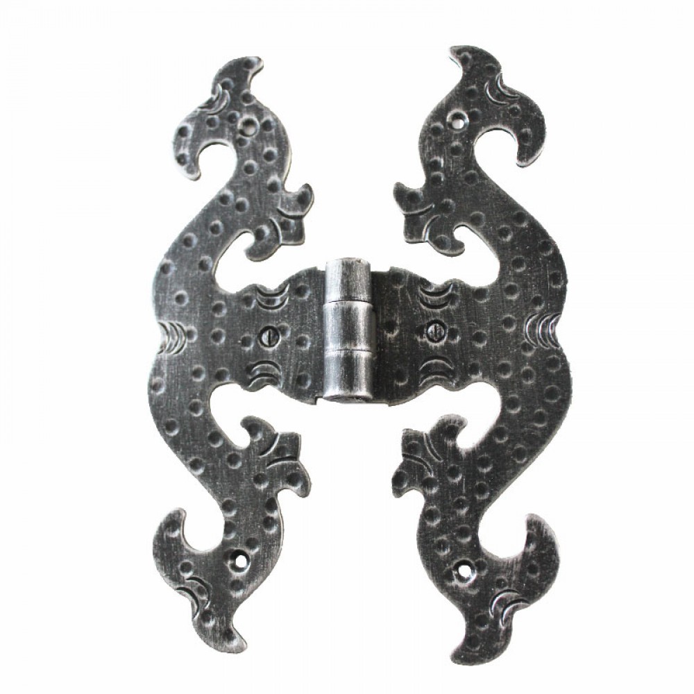 2303 Double Hinge 175x255 mm Wrought Iron for Doors and Windows Lorenz