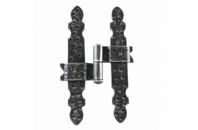 2357 Double Hinge Wrought Iron for Doors and Windows Lorenz Ferart