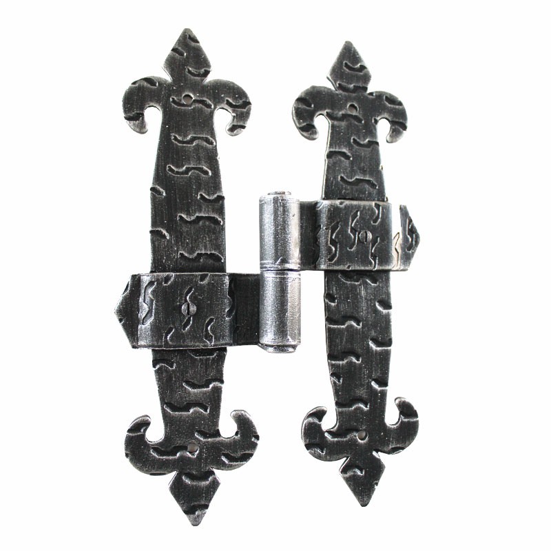 2507 Double Central Hinge Wrought Iron for Doors and Windows Lorenz Ferart