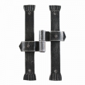 2657 Double Central Hinge Wrought Iron for Doors and Windows Lorenz Ferart