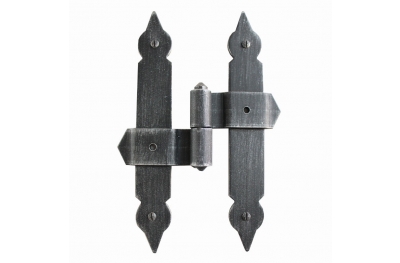 2807 Double Central Hinge Wrought Iron for Doors and Windows Lorenz Ferart