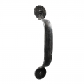 2858 Ergonomic Craft Wrought Iron Pull Handle for Doors Lorenz Ferart