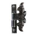 Single Hinge for Furniture Doors Wrought Iron Lorenz 3043